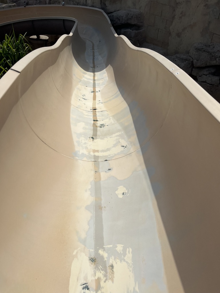 Worn (gel coating not performing)