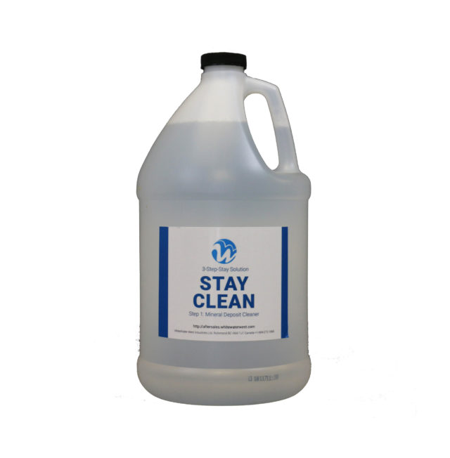 Stay Clean Mineral Deposit Cleaner for Water Slides