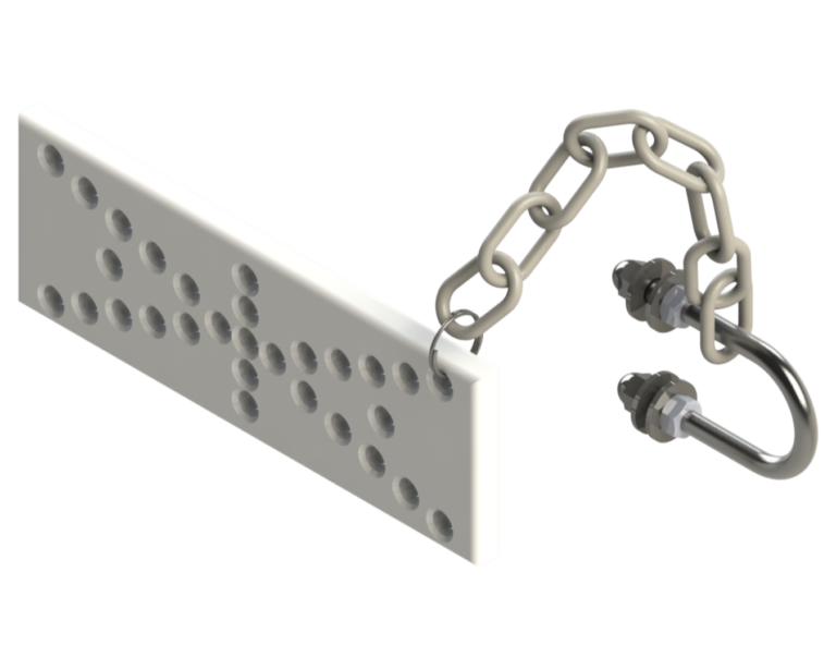 RUNNEL DAM WITH CHAIN
