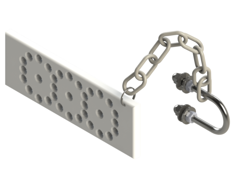 RUNNEL DAM WITH CHAIN