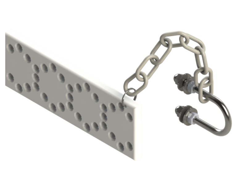 RUNNEL DAM WITH CHAIN