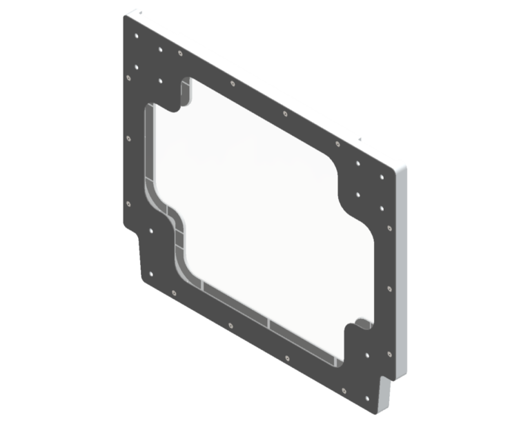 TRAPDOOR FRAMED PANEL